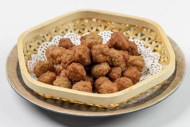 干炸肉丸子 / Fried Meatballs